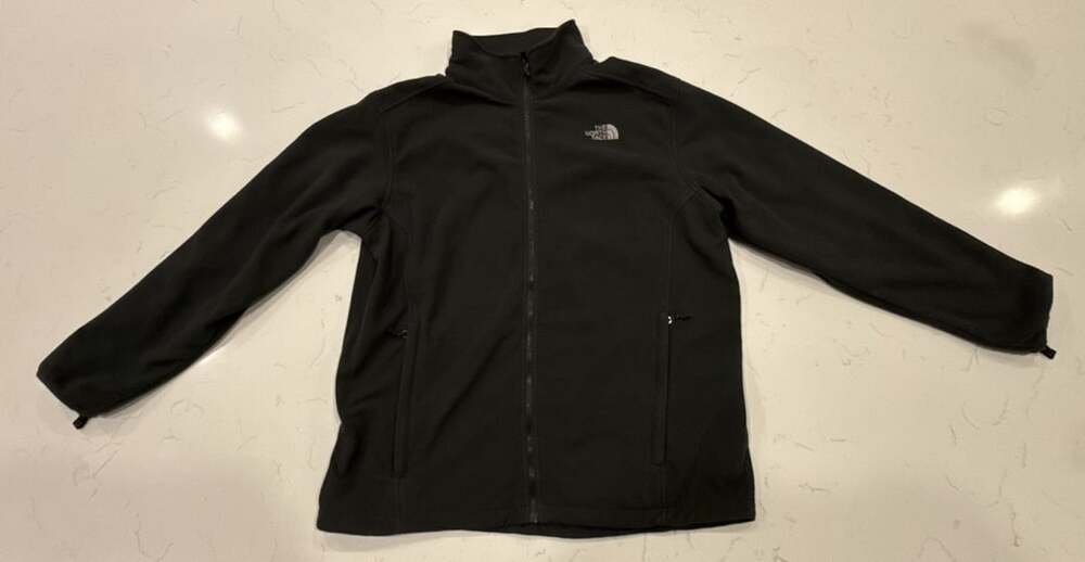 The North Face Fleece Full Zip Jacket XXL/TTG Black Softshell